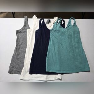 Maurices Women's Tank Tops - Heather Gray, Ivory, Midnight Blue, Aqua
